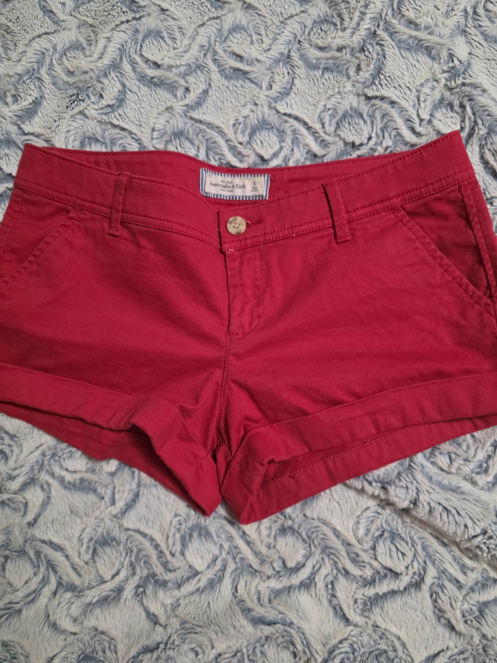 Bright Pink Women's Stretch Cotton Shorts